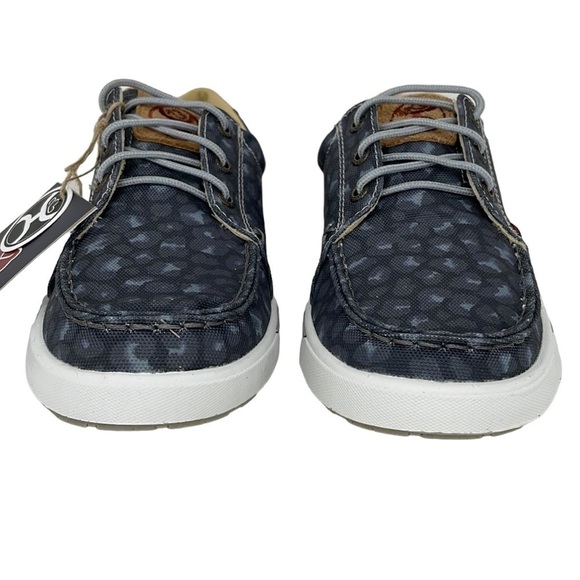 Twisted X NWT Women’s Shoe Hooey Loper Black Leopard Casual Lace Up Size 5.5 - Picture 2 of 12